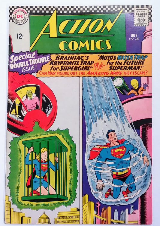 Action Comics #339, DC Comics (July 1966, VF)