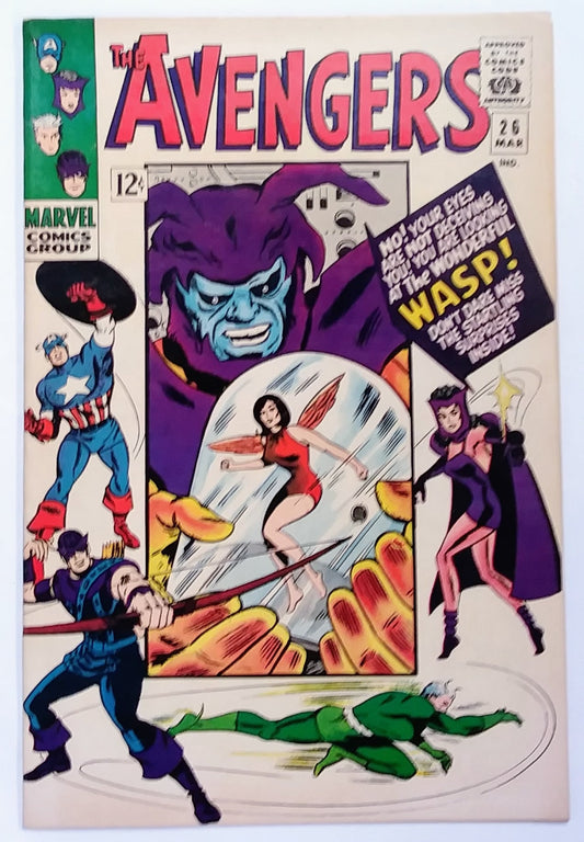Avengers #26, Marvel Comics (March 1966, VF-)