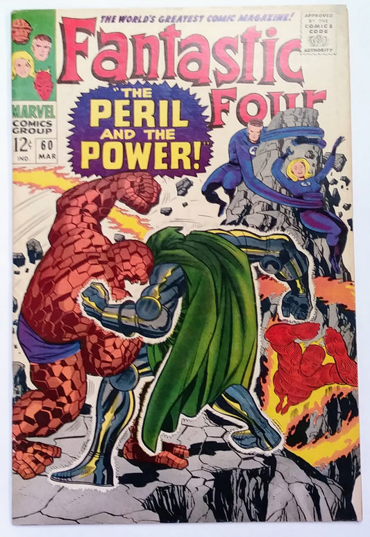 Fantastic Four #60, Marvel Comics (March 1967, VG)