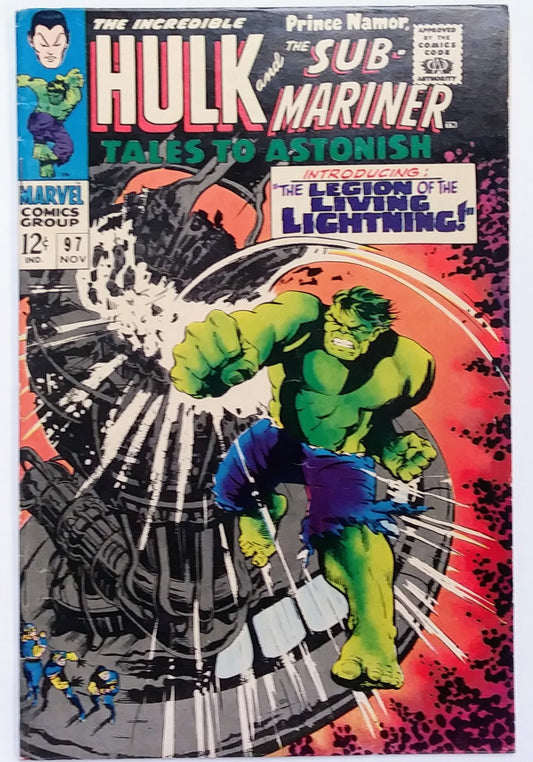 Tales to Astonish #97, Marvel Comics (November 1967, FN-)