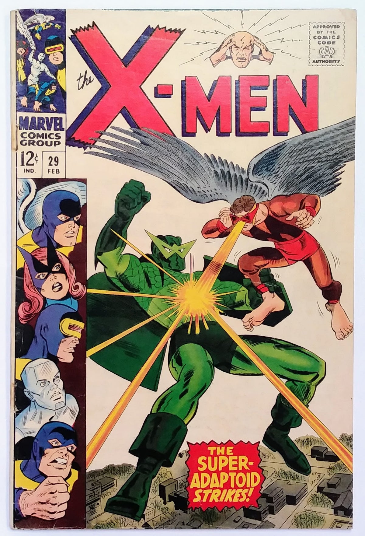 X-Men #29, Marvel Comics (February 1967, VG)
