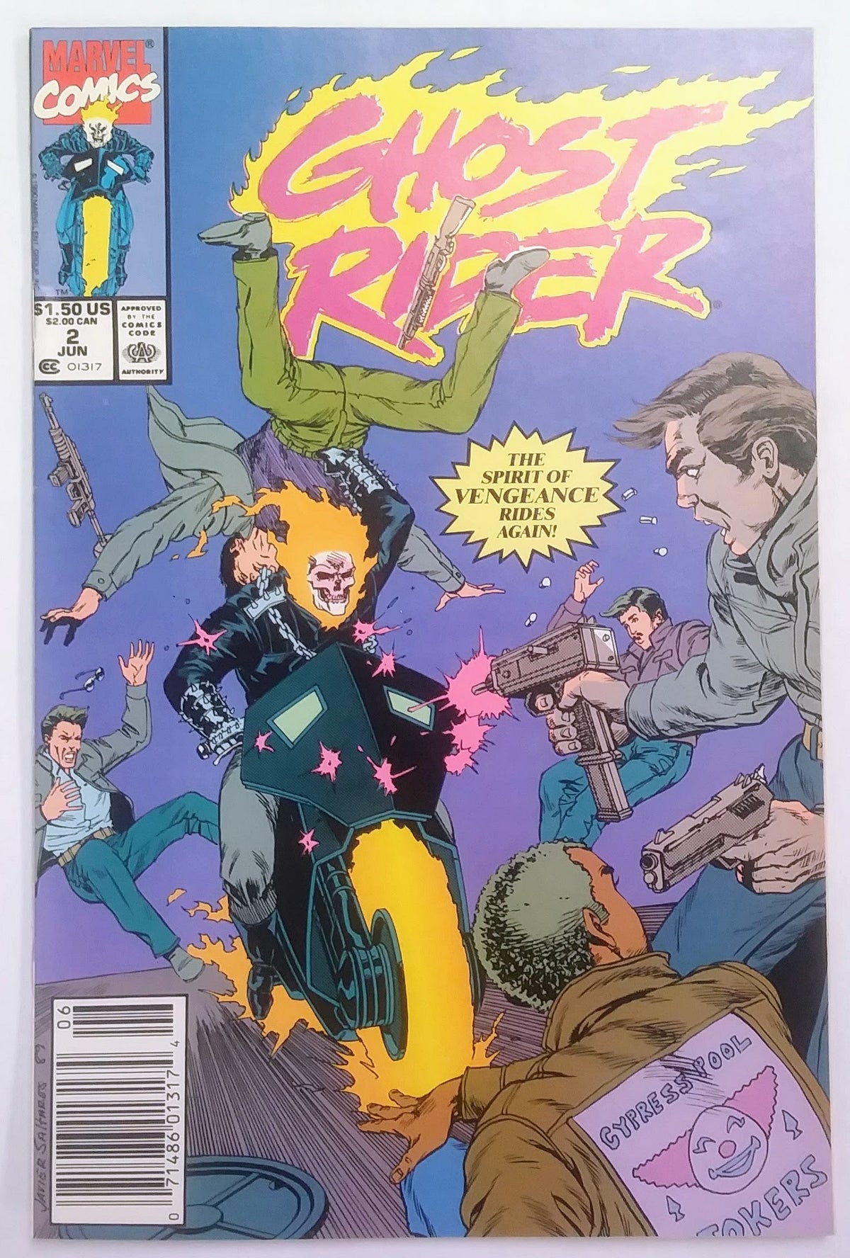 Ghost Rider V2 #2, Marvel Comics