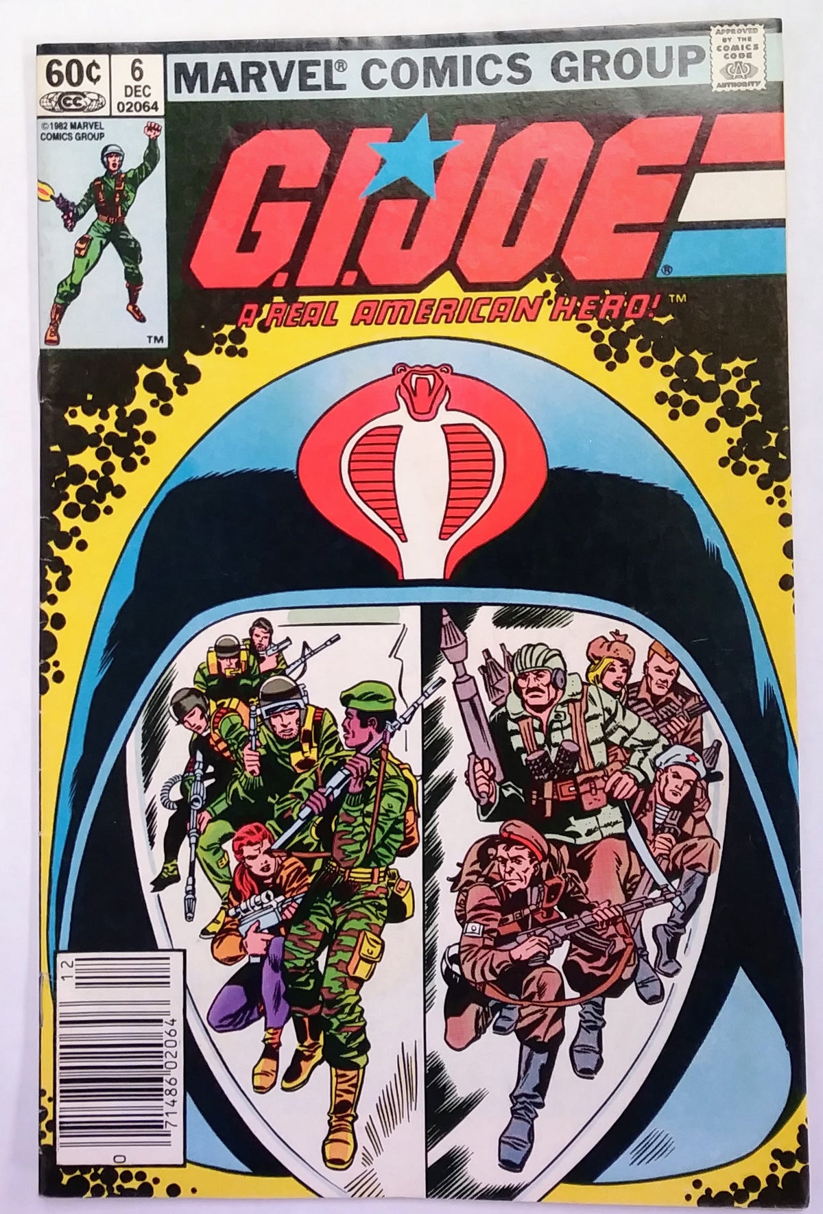 G.I. Joe: A Real American Hero #6, Marvel Comics