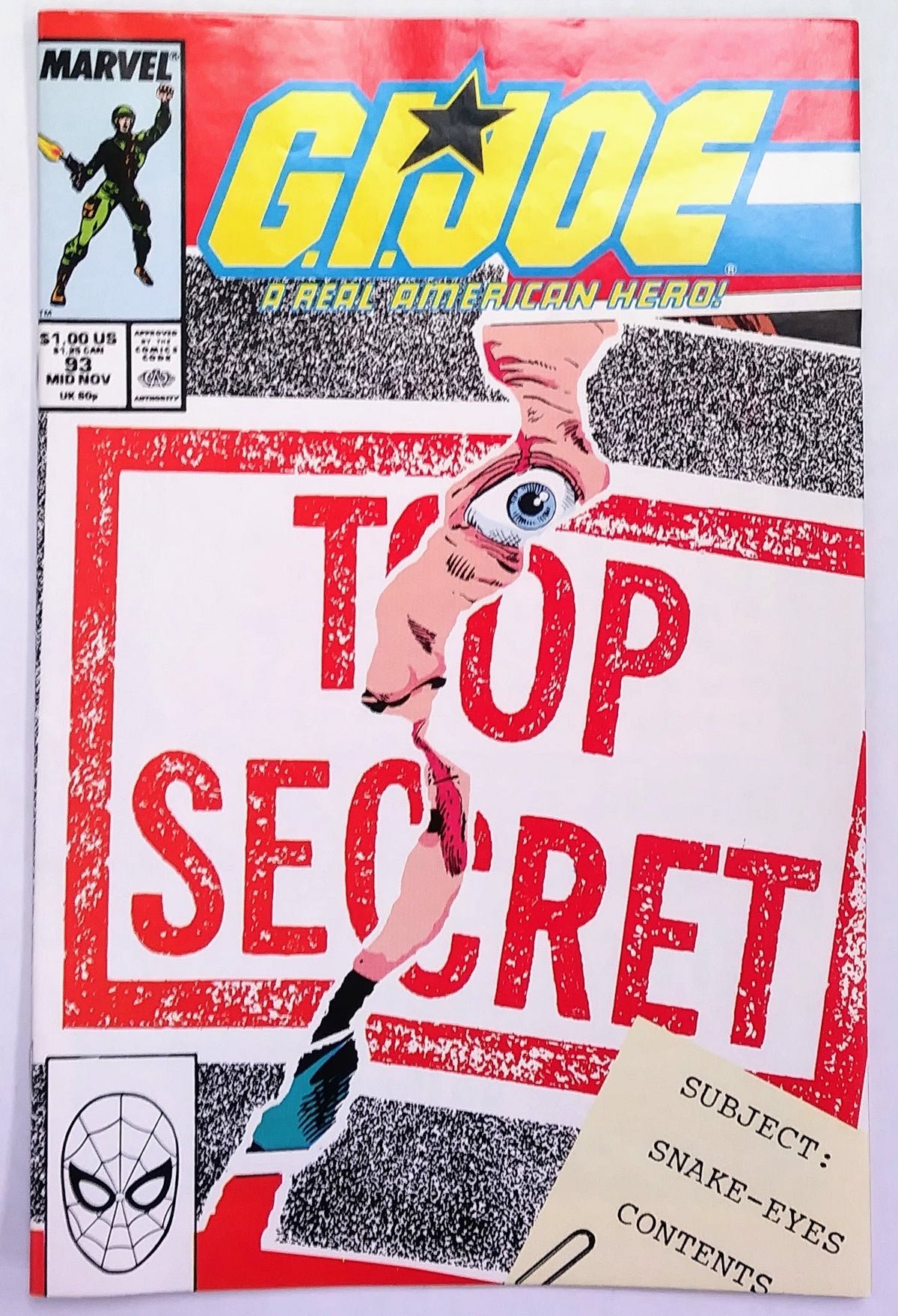 G.I. Joe: A Real American Hero #93