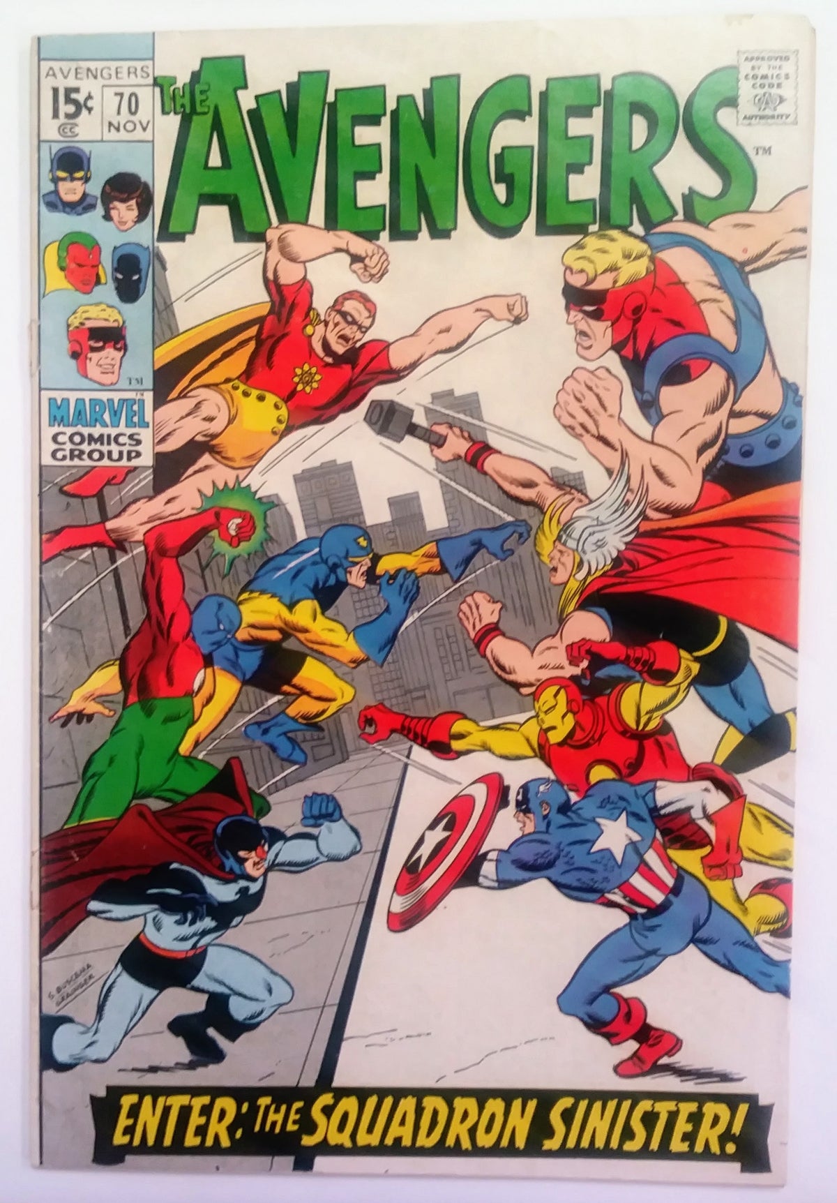 Avengers #70 - November 1969 - Fair