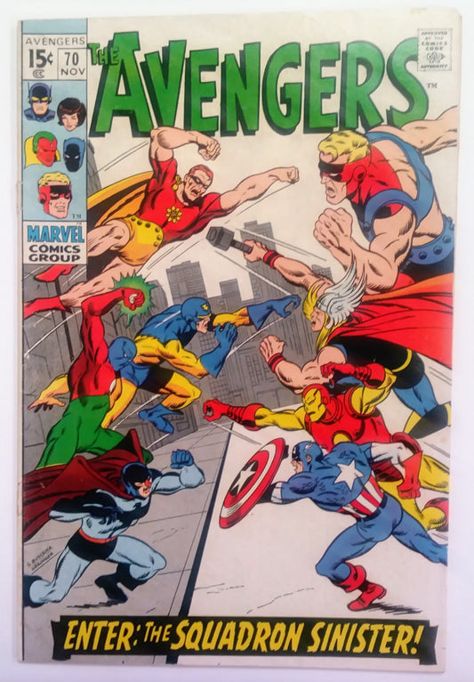 Avengers #70 - November 1969 - Fair