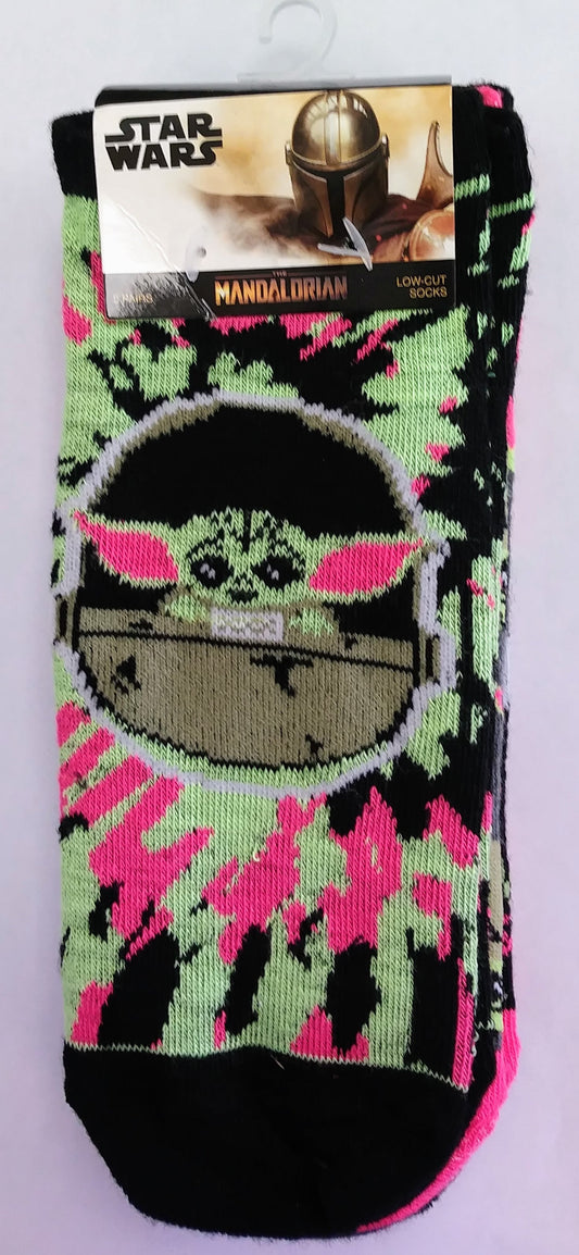 The Mandalorian Low-Cut Socks - 5 Pairs - Shoe Size 4-10