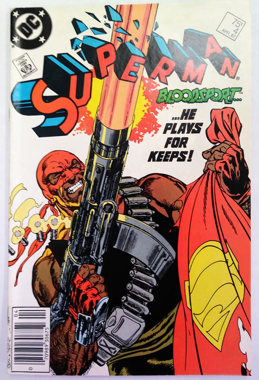 Superman Vol. 2 #4 - First Bloodsport