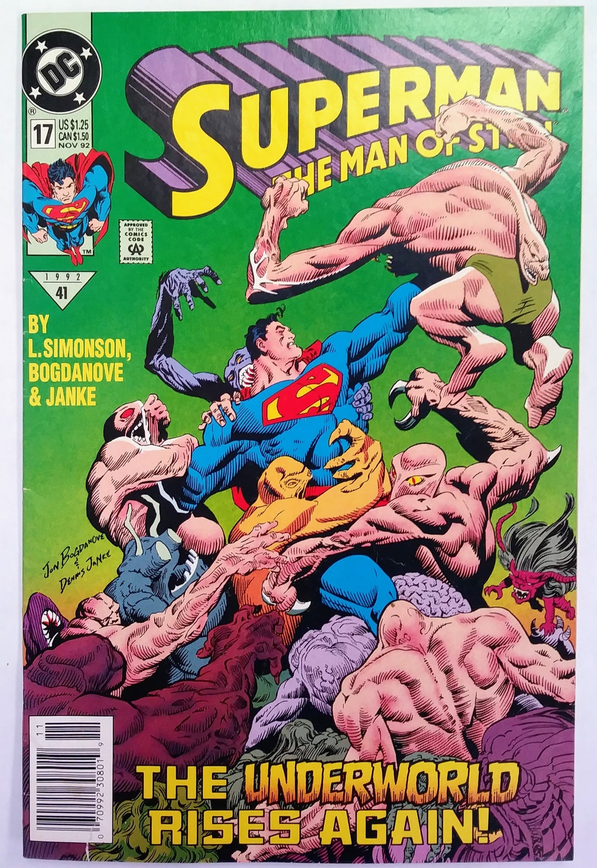 Superman: The Man of Steel #17 - Doomsday Cameo