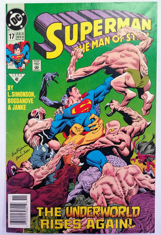 Superman: The Man of Steel #17 - Doomsday Cameo