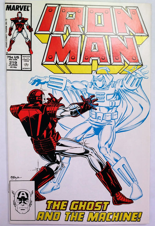 Iron Man #219 - First Appearance of Ghost