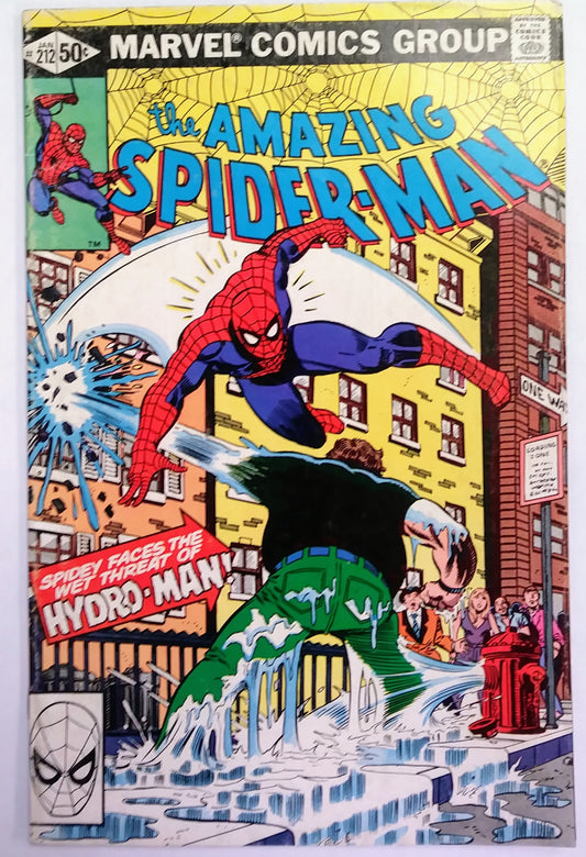 Amazing Spider-Man #212 - First Appearance of Hydro-Man