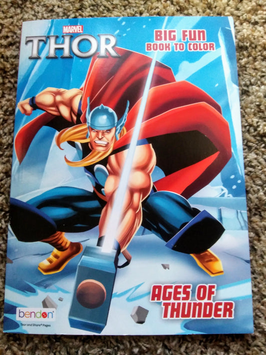 Thor Big Fun Coloring Book (2013)