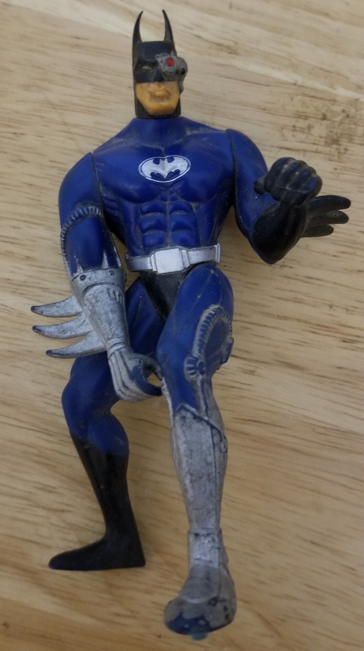 Cyborg Batman Action Figure (1994, Loose & Incomplete)