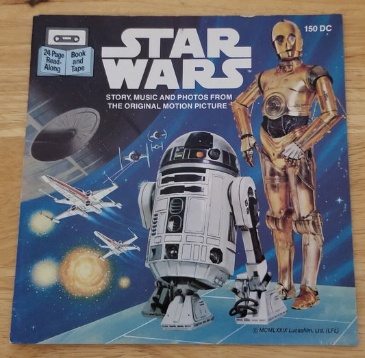 Star Wars: A New Hope Read-Along Book (1979, Book Only)