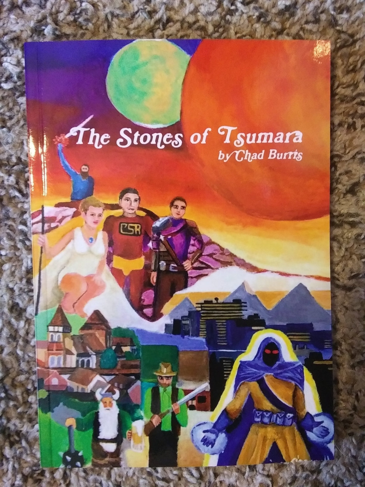 The Stones of Tsumara Paperback by Chad Burris