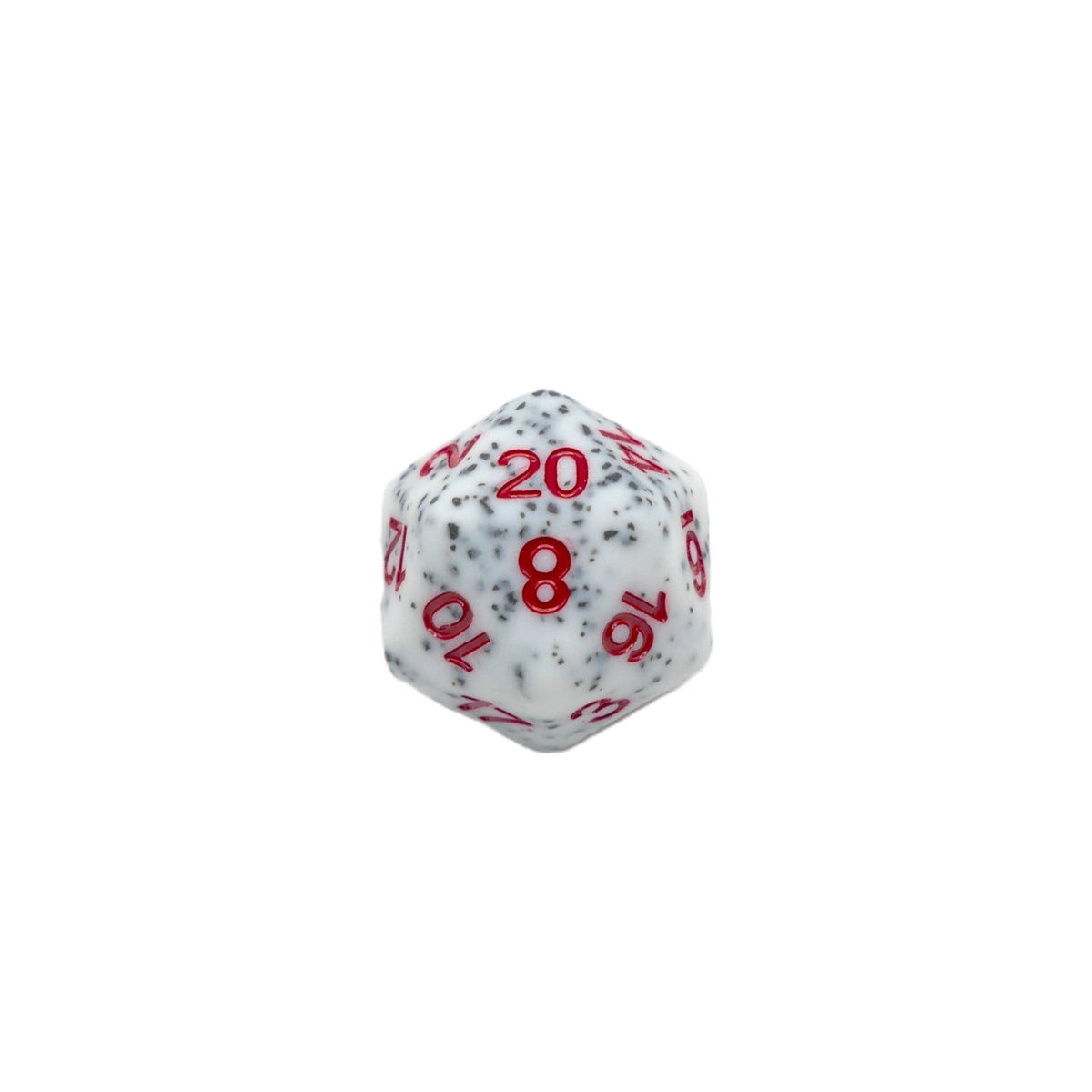 Alabaster Malphite 7-Piece RPG Dice Set