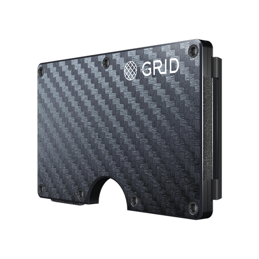 GRID Carbon Fiber RFID-Blocking Wallet