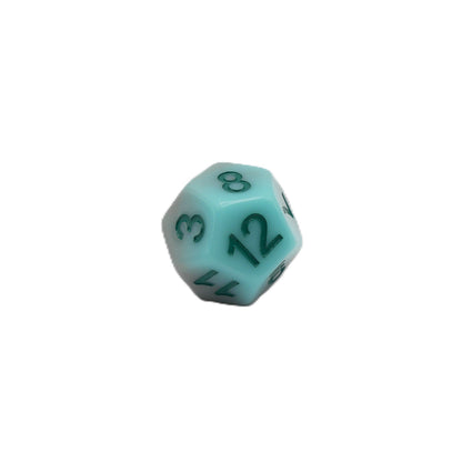 Coastal Memories - 7 Piece DnD Dice Set | Acrylic RPG Gaming Dice — by D20 Collective