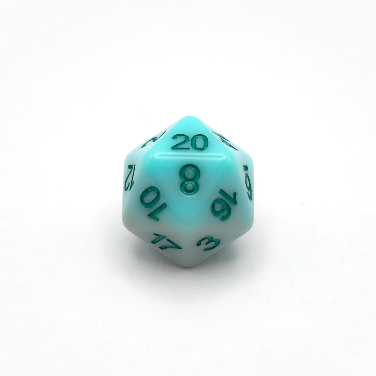 Coastal Memories - 7 Piece DnD Dice Set | Acrylic RPG Gaming Dice — by D20 Collective