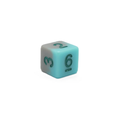 Coastal Memories - 7 Piece DnD Dice Set | Acrylic RPG Gaming Dice — by D20 Collective