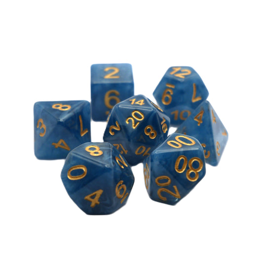 Diffused Dreams 7-Piece RPG Dice Set