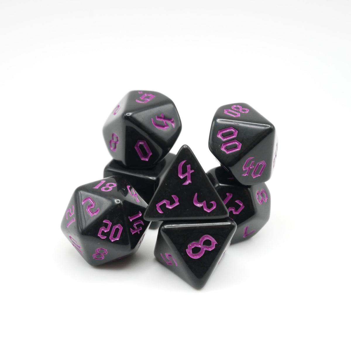 Dream 7-Piece RPG Dice Set — by D20 Collective