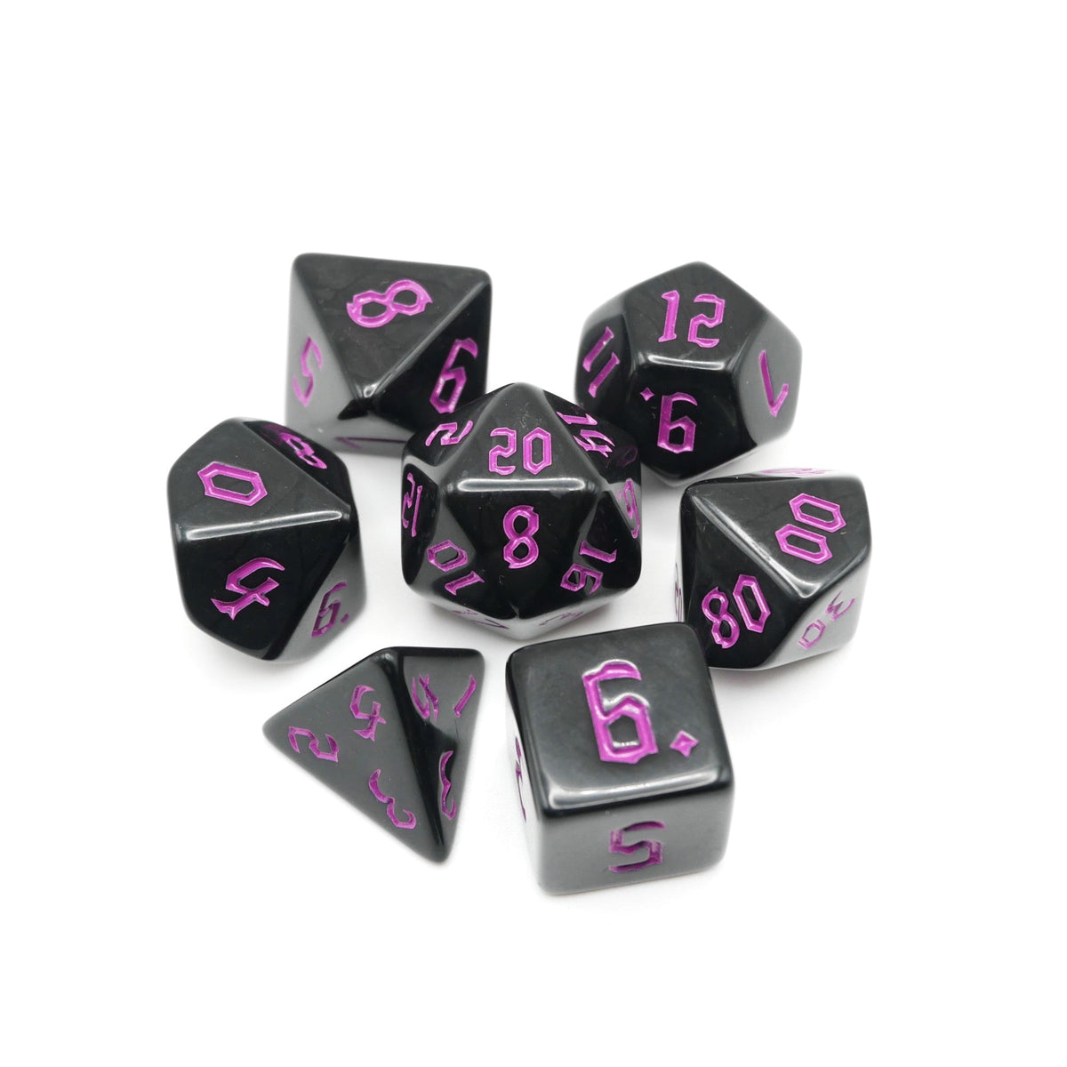 Dream 7-Piece RPG Dice Set — by D20 Collective