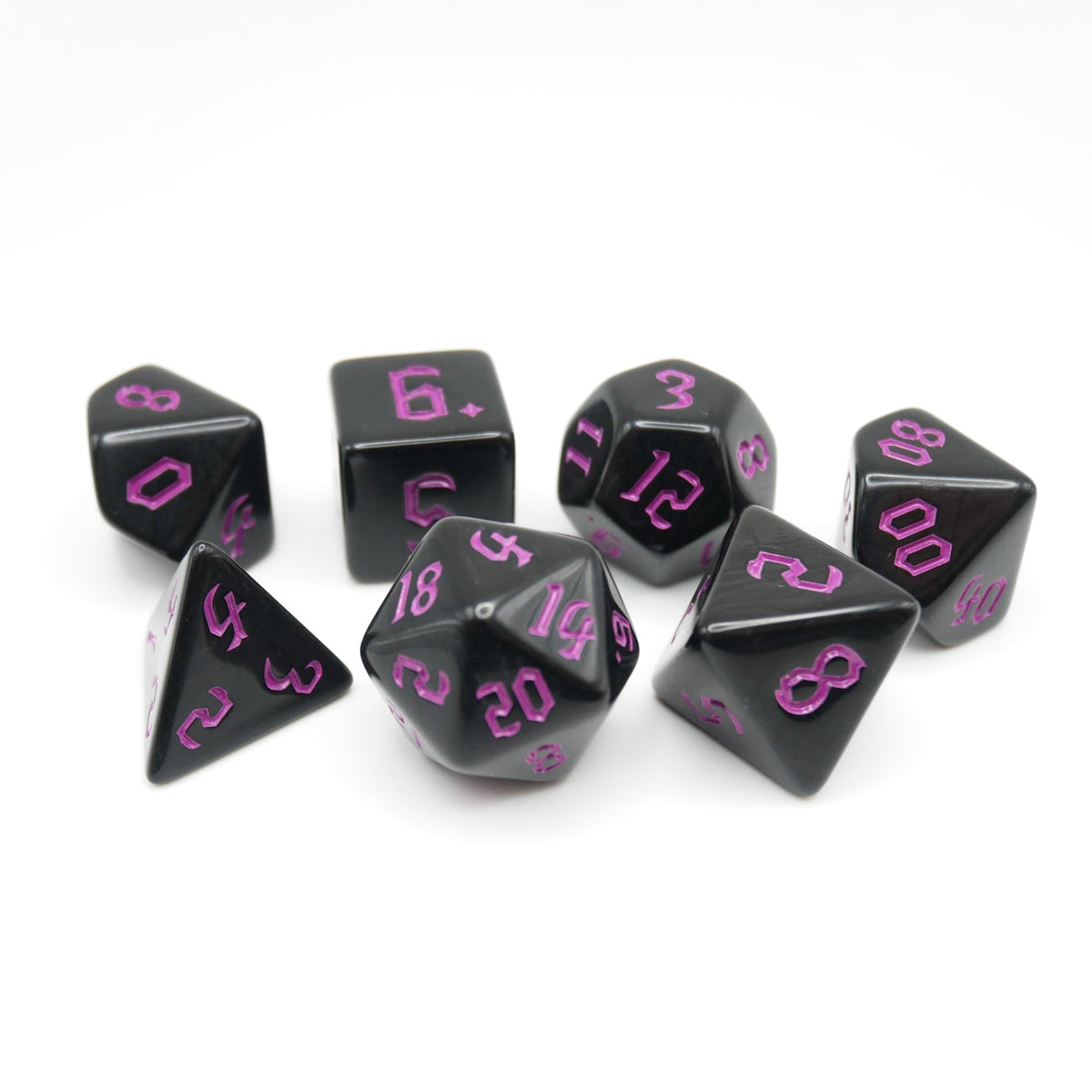 Dream 7-Piece RPG Dice Set — by D20 Collective