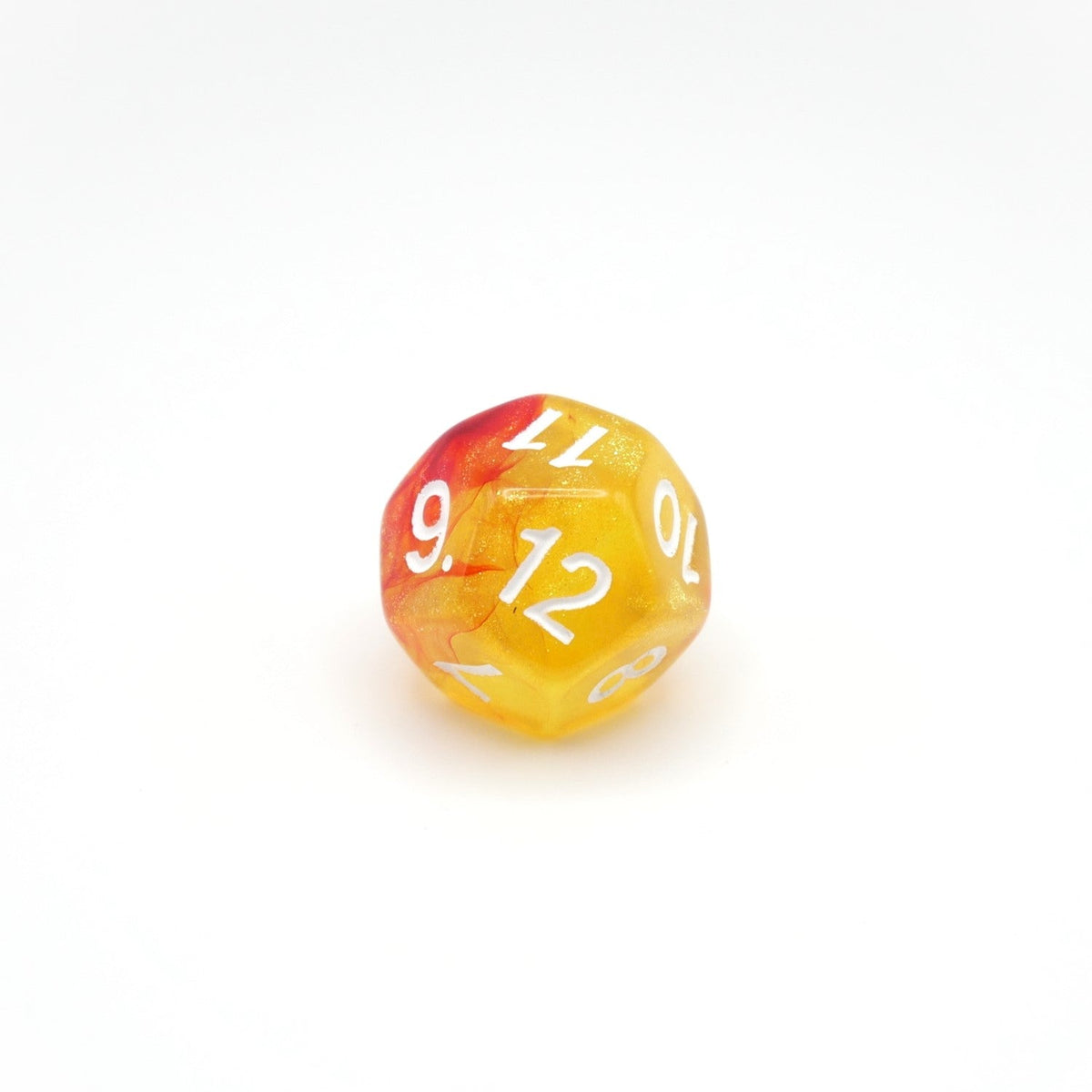 Efreeti's Robe - 7 Piece DnD Dice Set | Acrylic RPG Gaming Dice