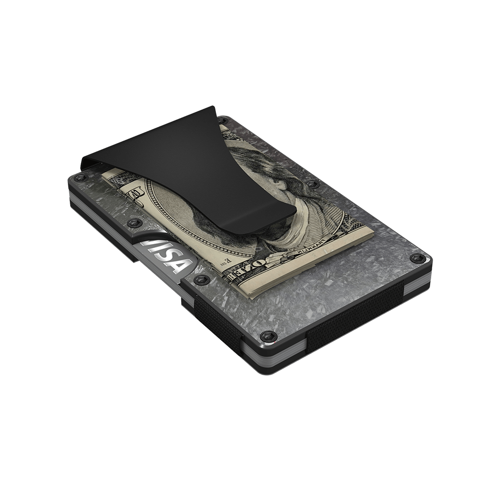 GRID Forged Carbon RFID-Blocking Wallet