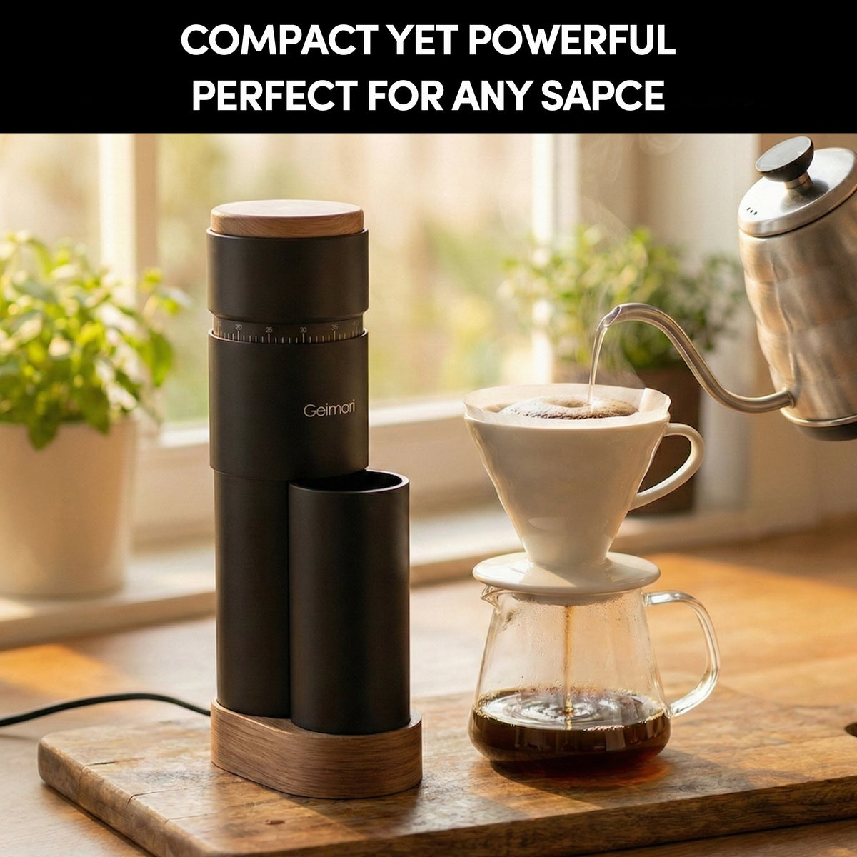 Geimori T38 Plus Electric Coffee Grinder