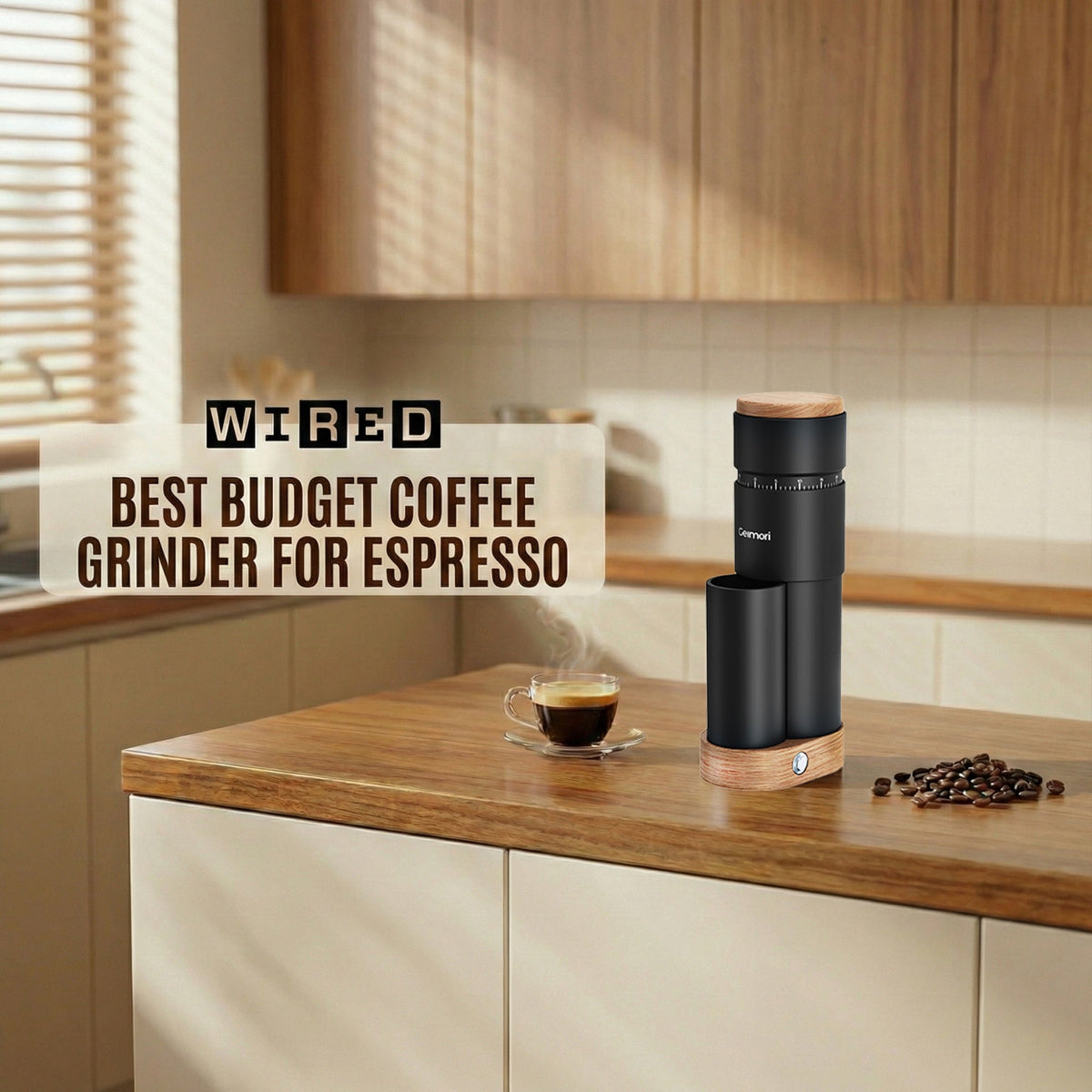 Geimori T38 Plus Electric Coffee Grinder