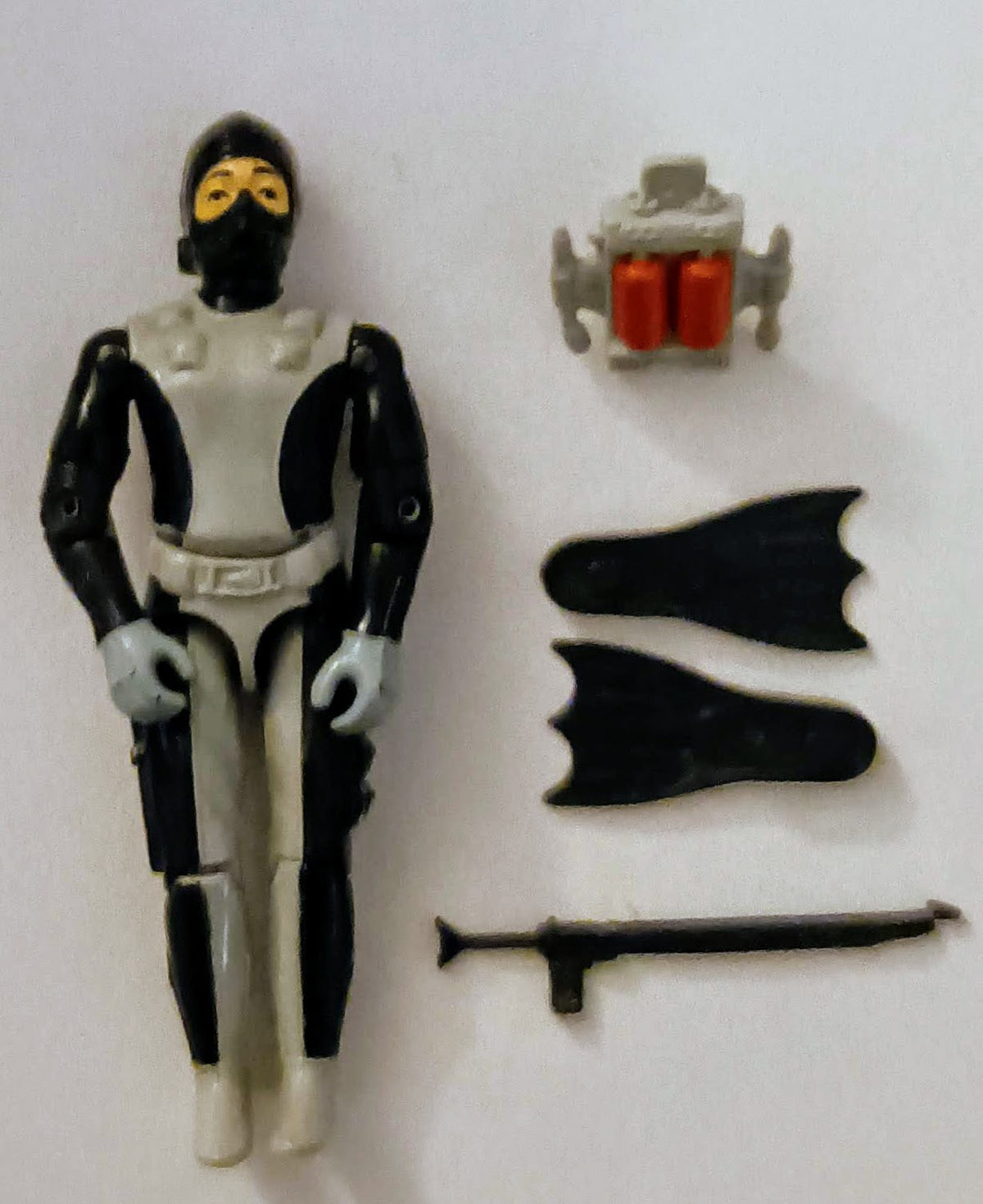 Torpedo G.I. Joe Action Figure (1983, Loose & Incomplete)
