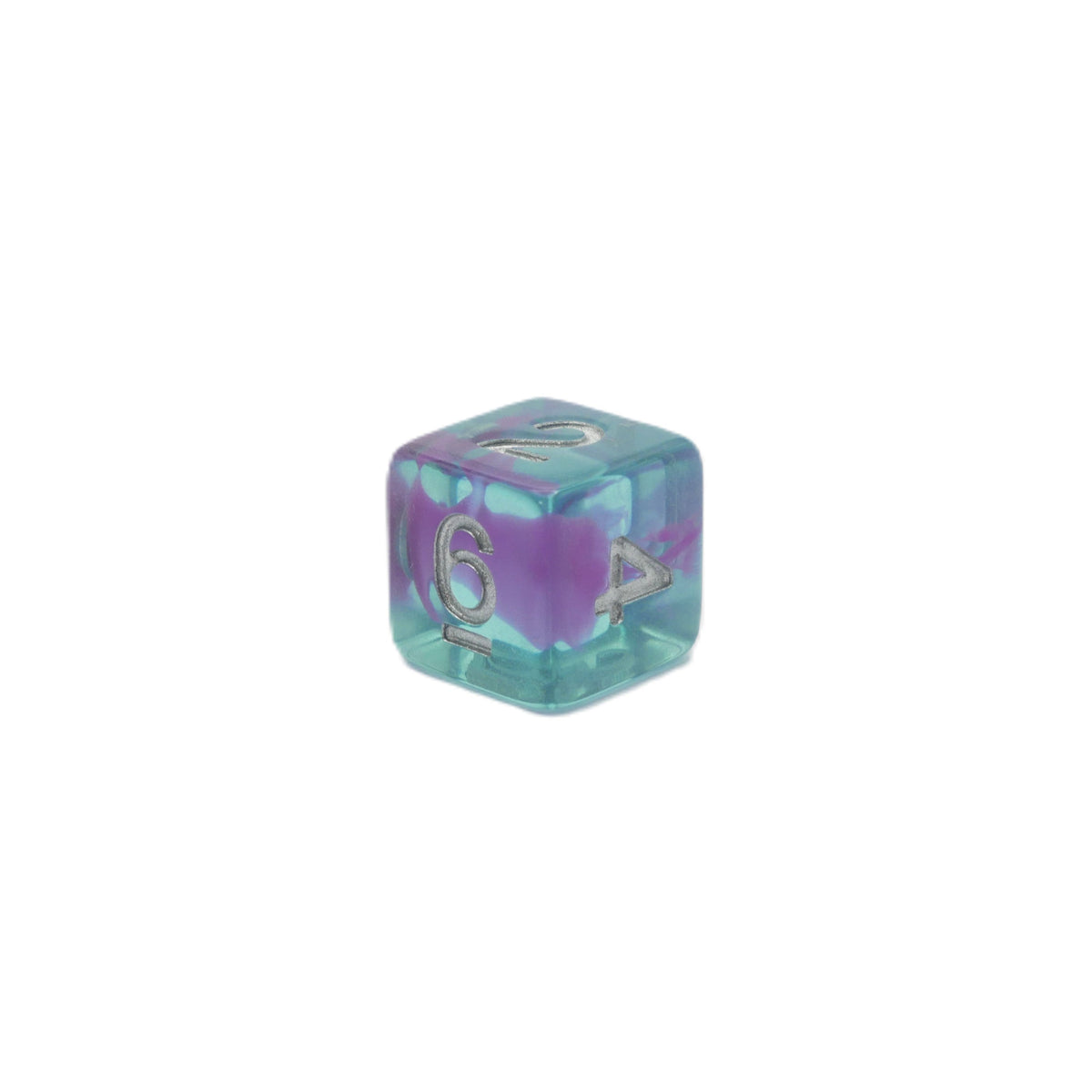 Jellyfish Essence 10d6 - DnD Dice Set | Acrylic RPG Gaming Dice — by D20 Collective
