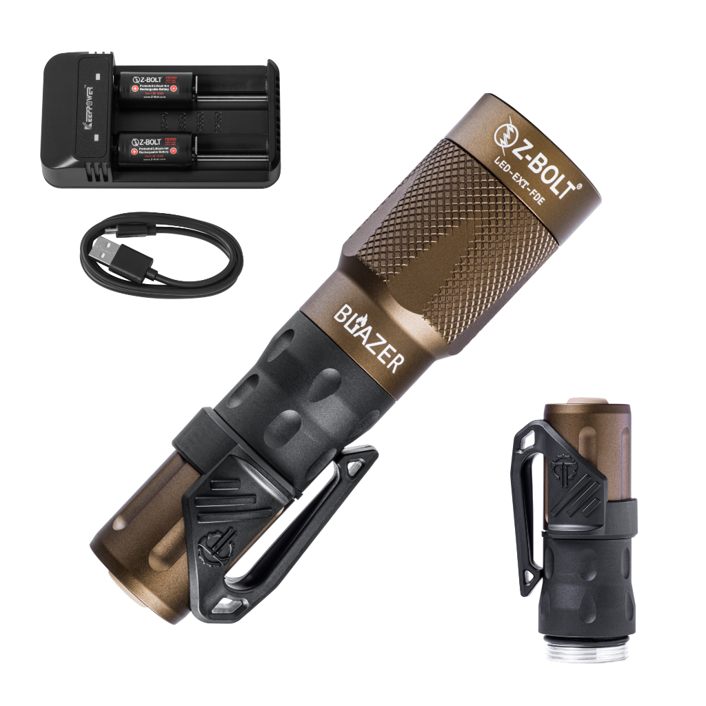 Z-BOLT 18350 650-Lumen EDC Handheld Light