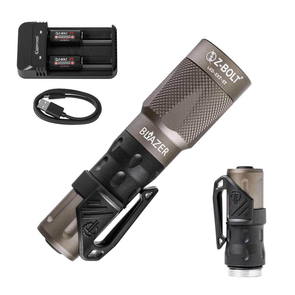 Z-BOLT 18350 650-Lumen EDC Handheld Light
