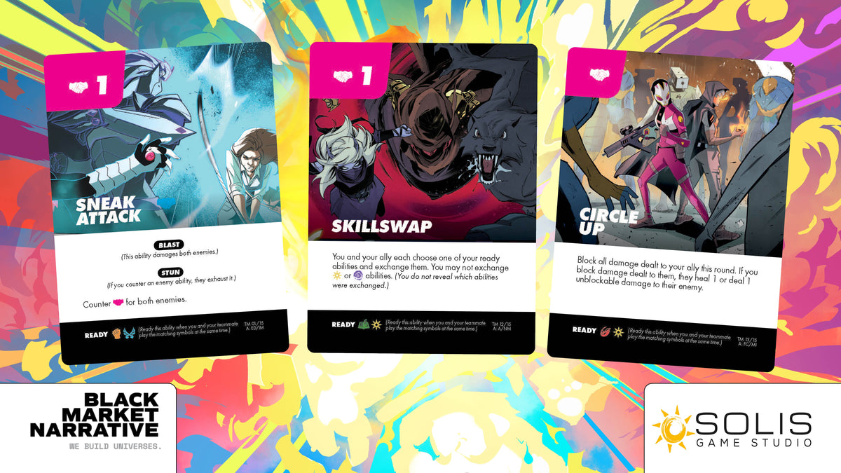 Team Up Expansion for The Massive-Verse Fighting Card Game