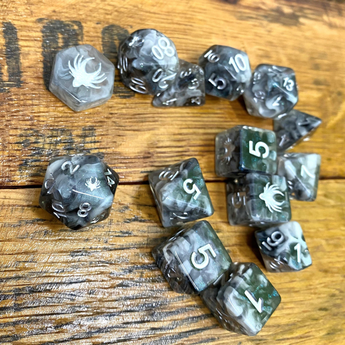 Misty Step 14-Piece RPG Dice Set