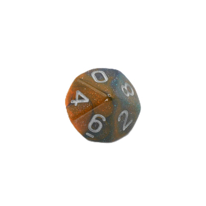 Mysterious Ink - 7 Piece DnD Dice Set | Acrylic RPG Gaming Dice — by D20 Collective