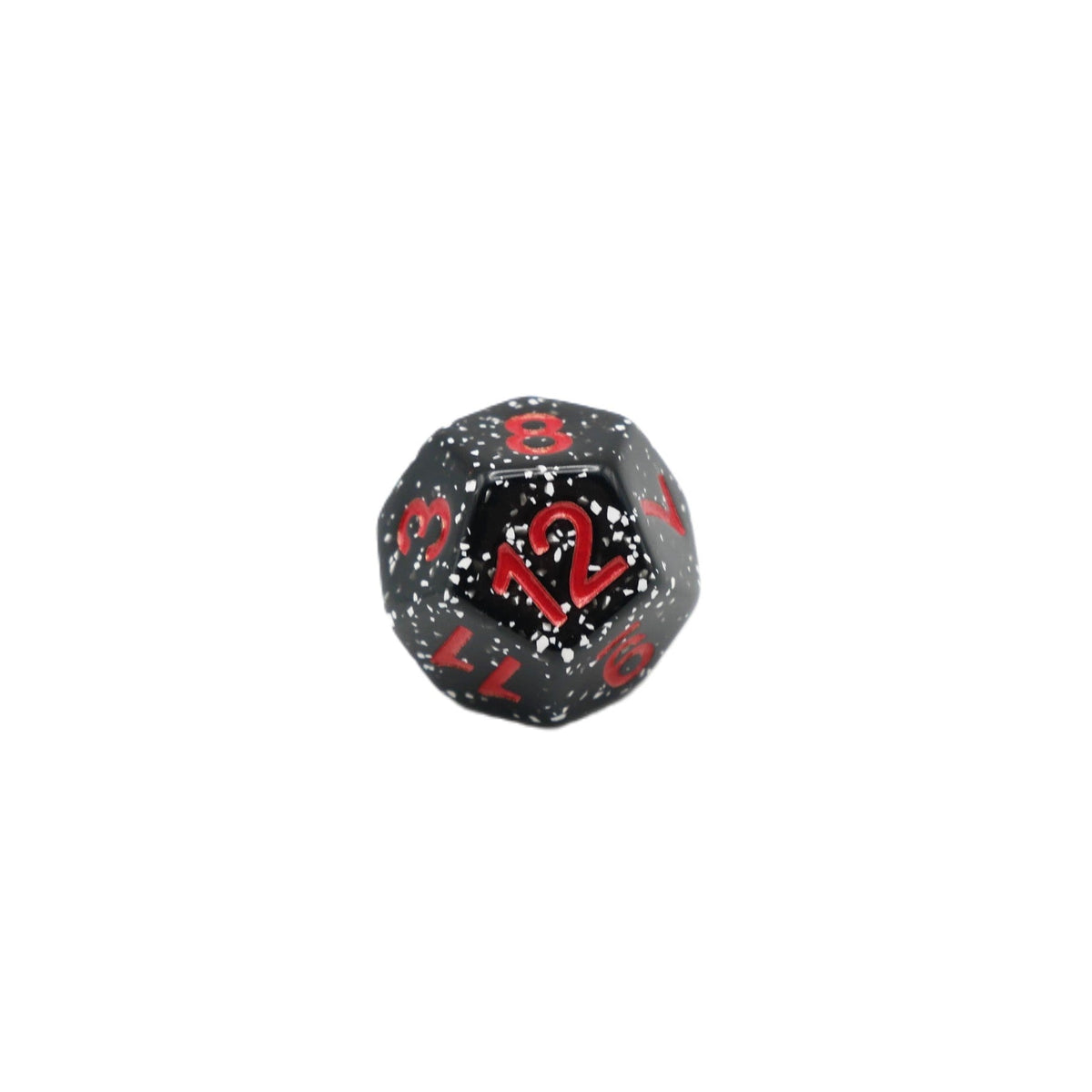 Obsidian Malphite 7-Piece RPG Dice Set