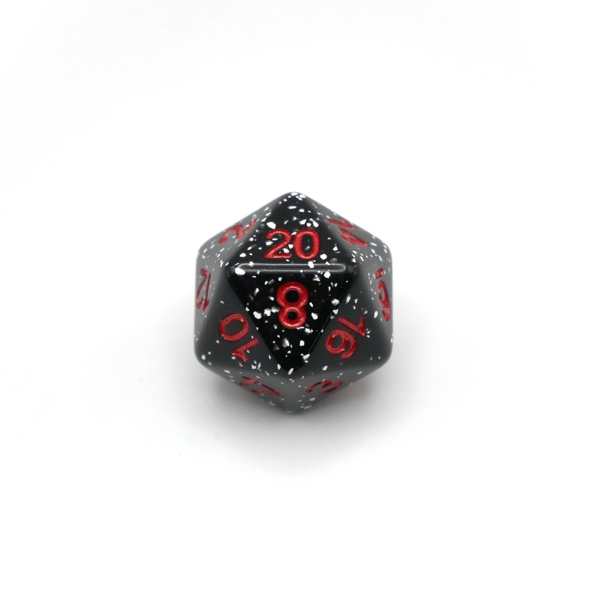Obsidian Malphite 7-Piece RPG Dice Set