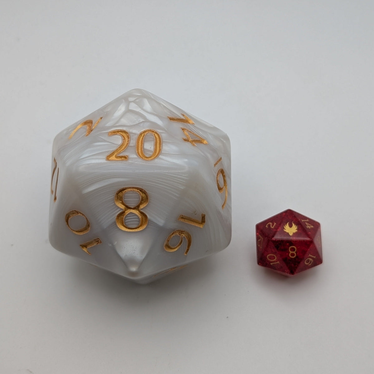 Chonk D20 - 55mm Titan sized D20 — by D20 Collective