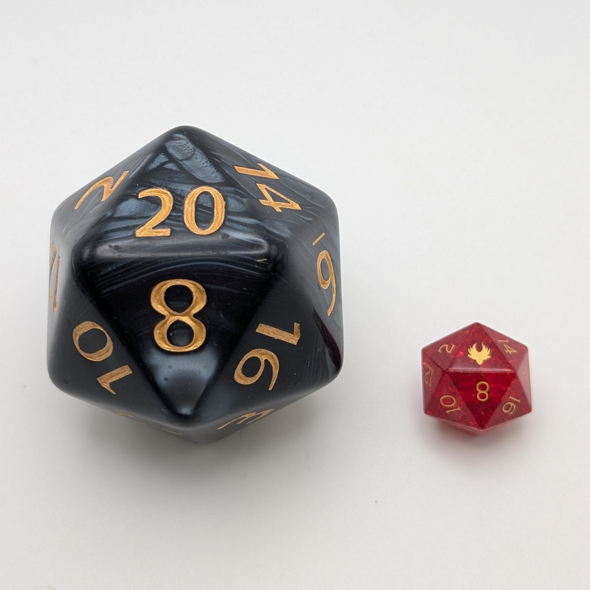 Chonk D20 - 55mm Titan sized D20 — by D20 Collective