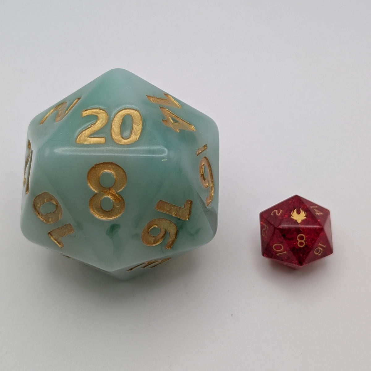 Chonk D20 - 55mm Titan sized D20 — by D20 Collective
