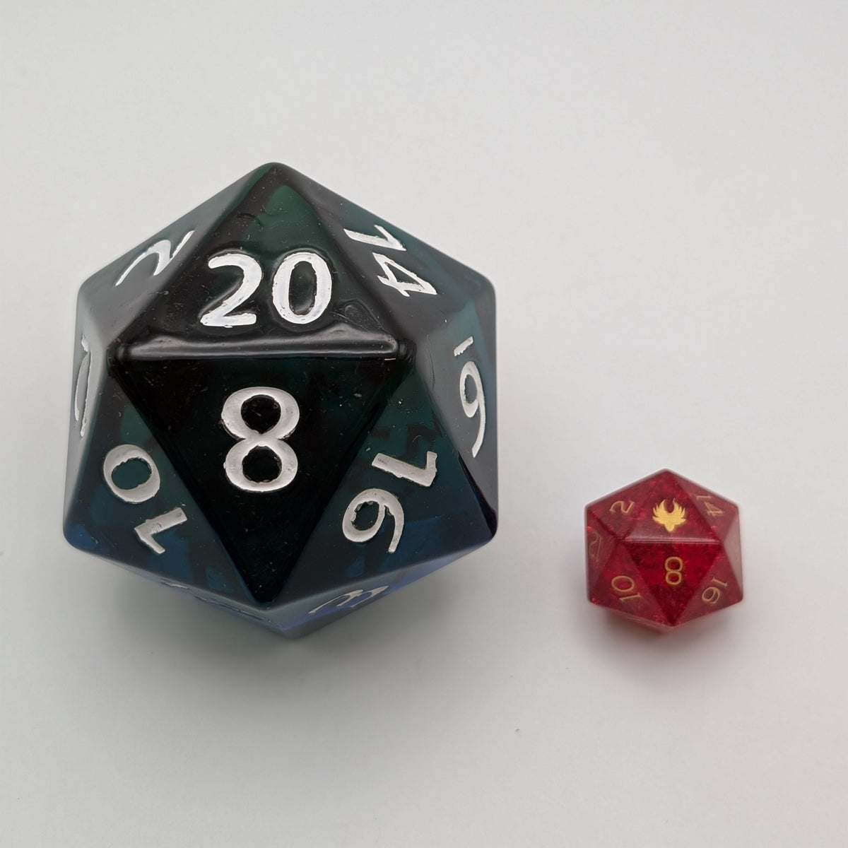 Chonk D20 - 55mm Titan sized D20 — by D20 Collective