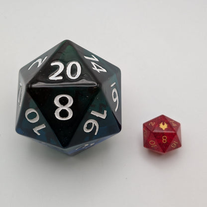 Chonk D20 - 55mm Titan sized D20 — by D20 Collective