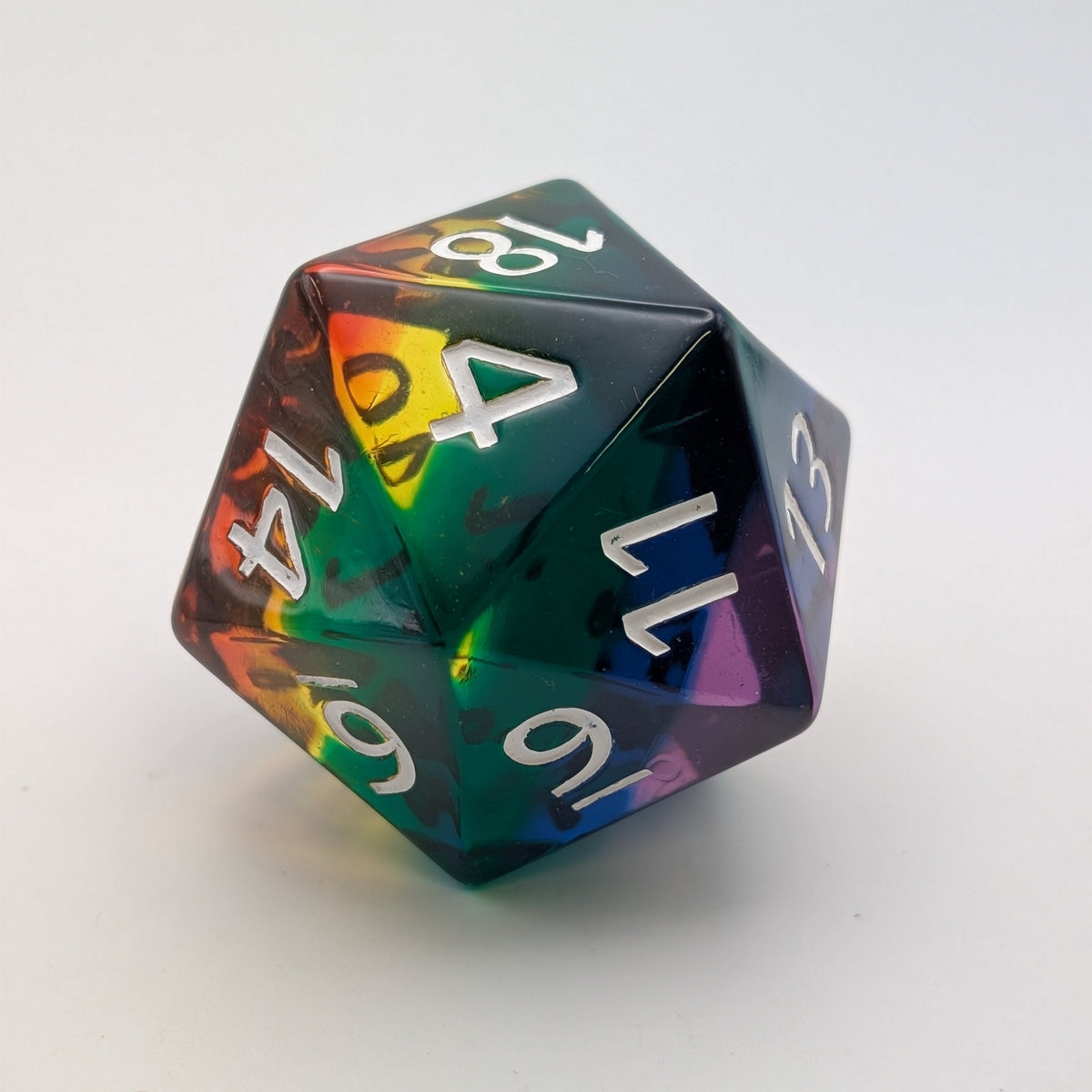 Chonk D20 - 55mm Titan sized D20 — by D20 Collective