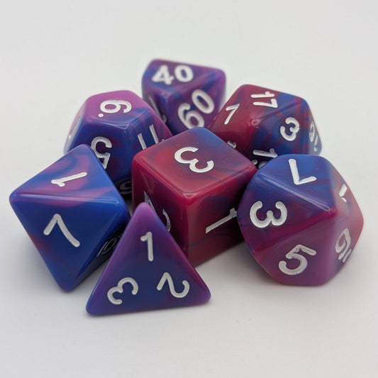 Fantasy Imagination 7-Piece RPG Dice Set