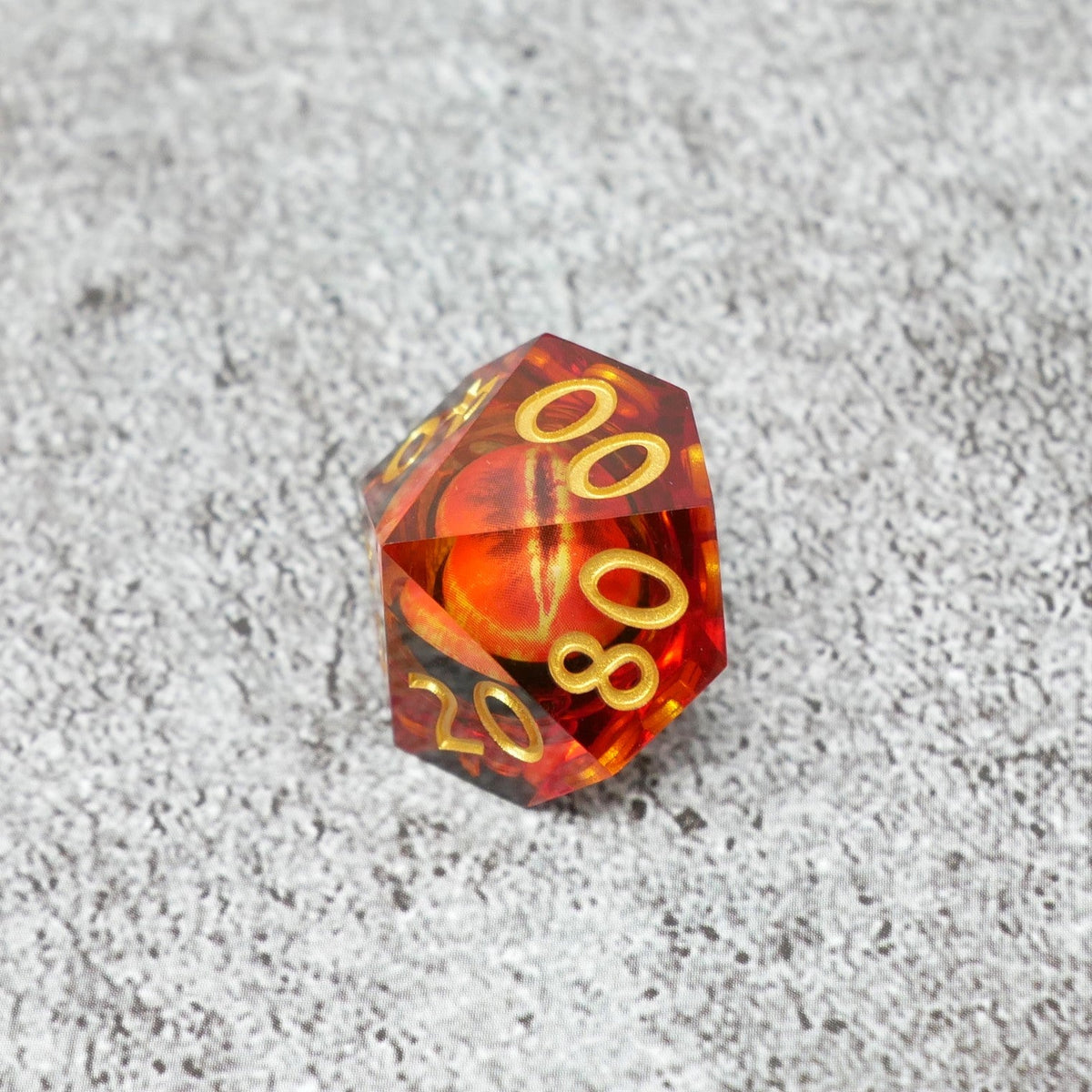 Sauron's Eye 7-Piece RPG Dice Set